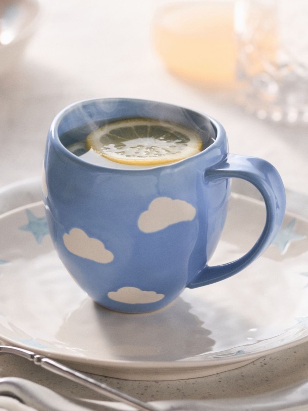 Anthropologie‎ vida icon Sky-Blue Cloud Mug